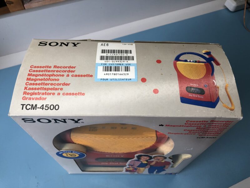 My First SONY - TCM-4500 - wie neu in OVP – Bild 8