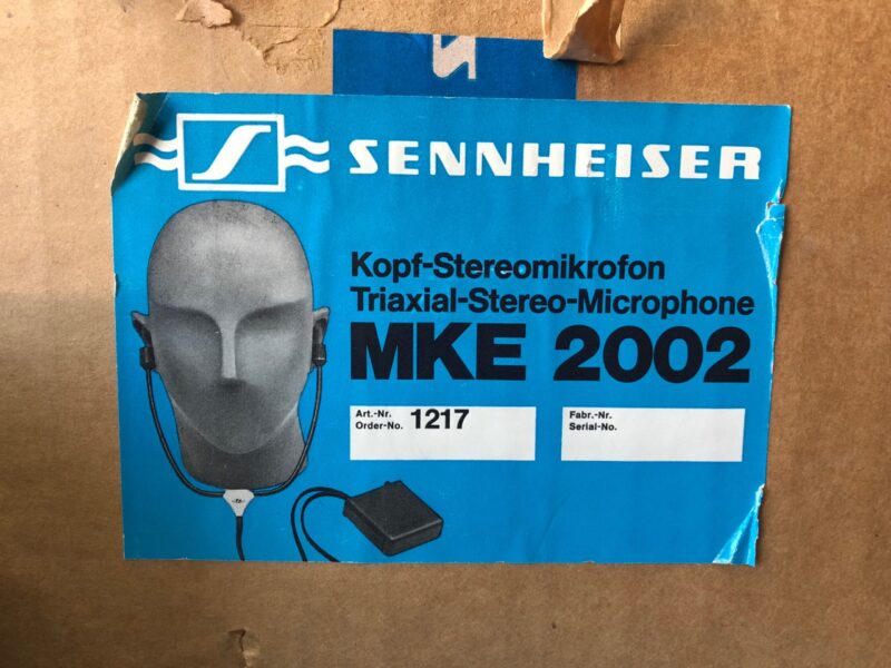 Sennheiser Kunstkopf Stereo Mikrofon MKE 2002 – Bild 1
