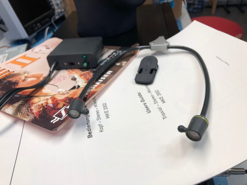 Sennheiser Kunstkopf Stereo Mikrofon MKE 2002 – Bild 2