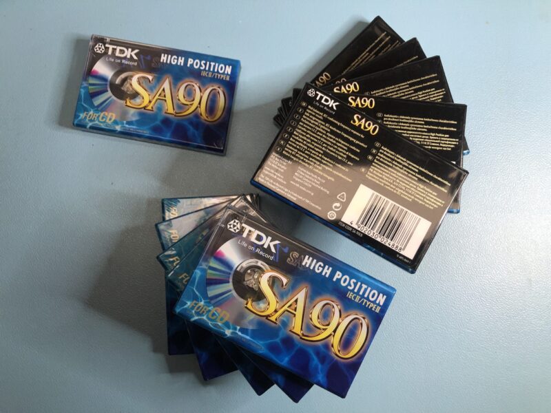 10+1 TDK SA90 Kassetten NEU/OVP MC – Bild 1