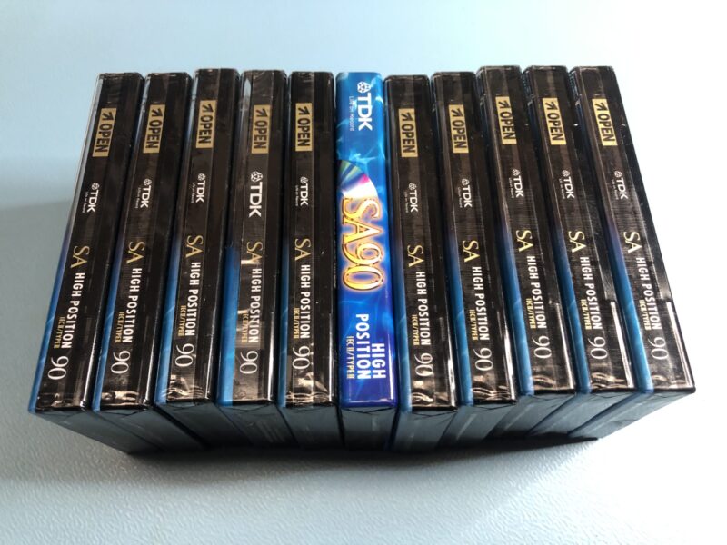 10+1 TDK SA90 Kassetten NEU/OVP MC – Bild 3