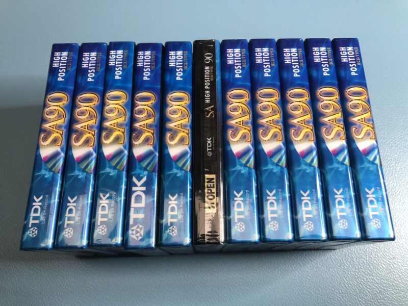10+1 TDK SA90 Kassetten NEU/OVP MC – Bild 2