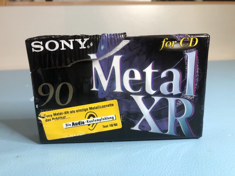 1x SONY Metal XR 90 Kassette NEU/OVP MC – Bild 5