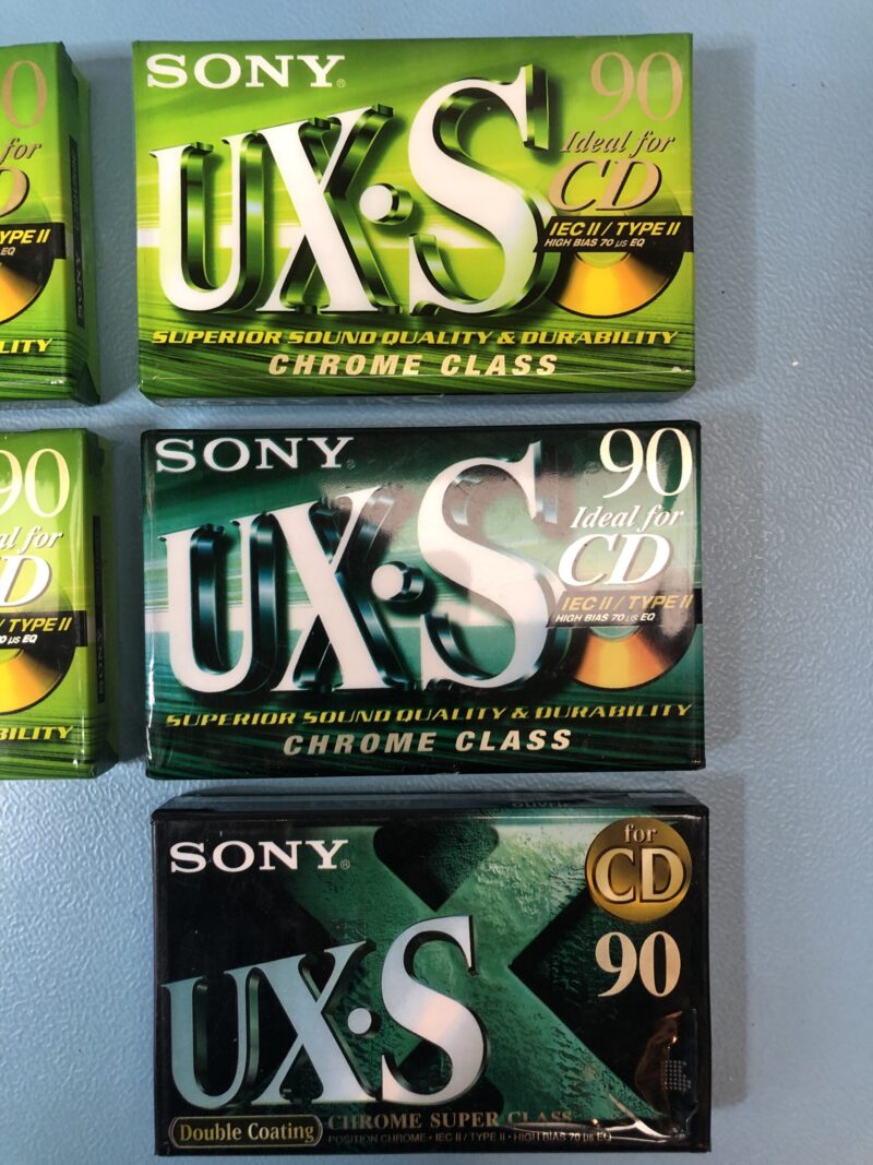 5 Stück SONY UX-S Kassetten NEU/OVP MC – Bild 4