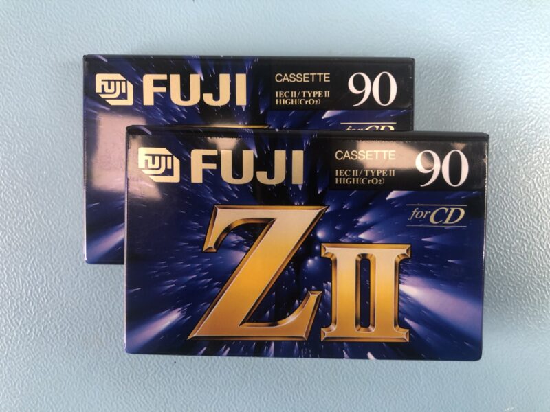 2 Stück FUJI Z II 90 Kassetten NEU/OVP MC