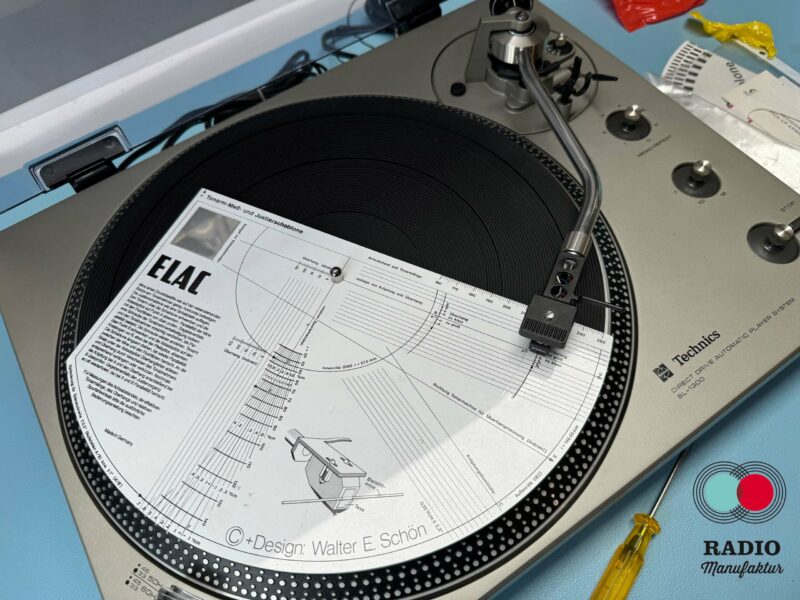 Technics SL-1300 mit neuem ortofon MM-System Vinyl Master White – Bild 12