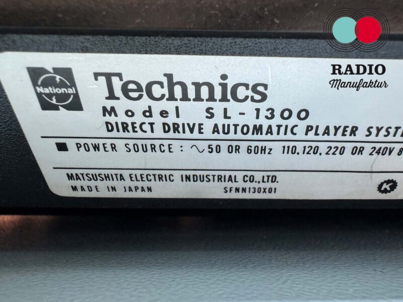 Technics SL-1300 mit neuem ortofon MM-System Vinyl Master White – Bild 6
