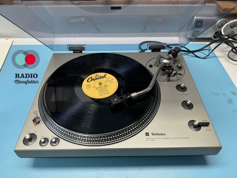 Technics SL-1300 mit neuem ortofon MM-System Vinyl Master White