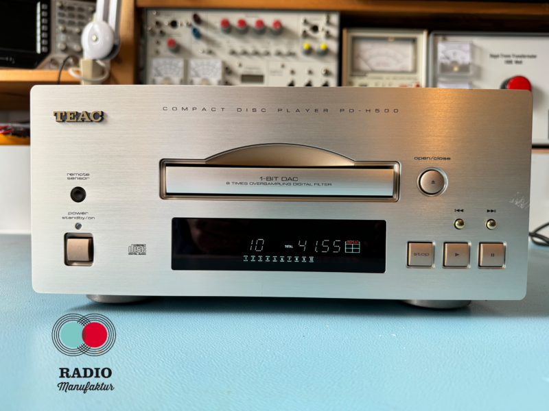 TEAC Reference 500. HiFi-Anlage bestehend aus Verstärker, Tuner und CD-Player. – Bild 6