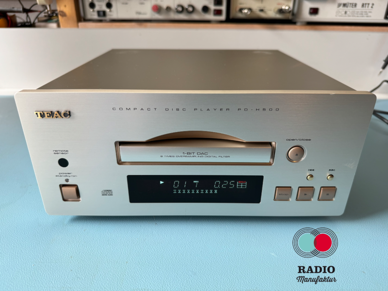 TEAC Reference 500. HiFi-Anlage bestehend aus Verstärker, Tuner und CD-Player. – Bild 10