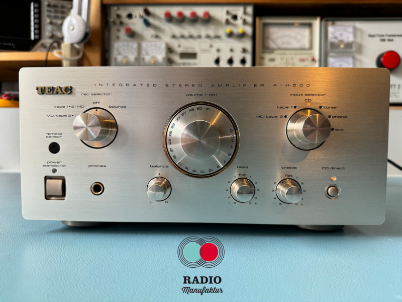 TEAC Reference 500. HiFi-Anlage bestehend aus Verstärker, Tuner und CD-Player. – Bild 4