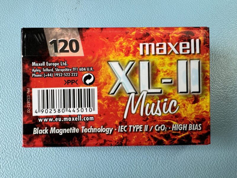 Maxell XL-II 120 MC Kassette Tape NEU und OVP "MTV Euro Top 20" – Bild 2