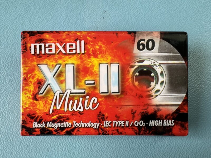 Maxell XL-II 60 MC Kassette Tape NEU und OVP