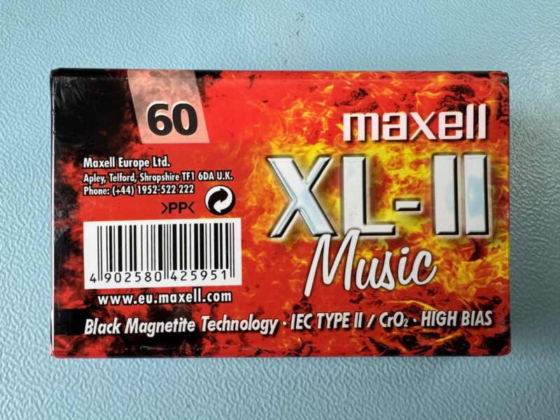Maxell XL-II 60 MC Kassette Tape NEU und OVP – Bild 2