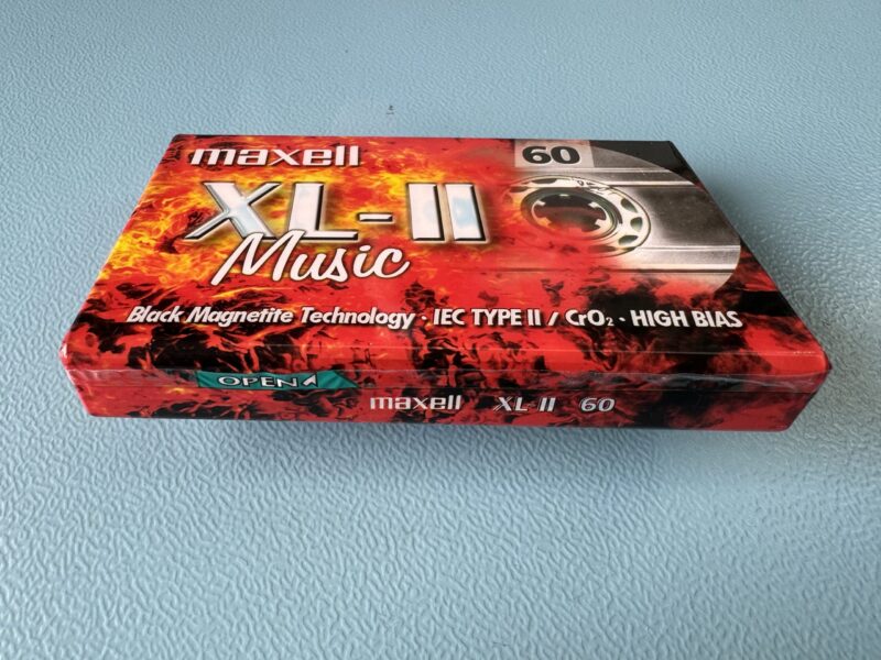Maxell XL-II 60 MC Kassette Tape NEU und OVP – Bild 3