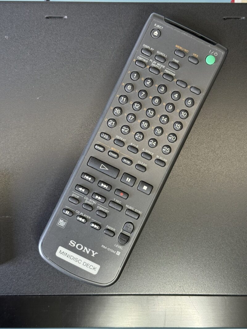 SONY MDS-JE520 mit originaler Fernbedienung – Bild 5