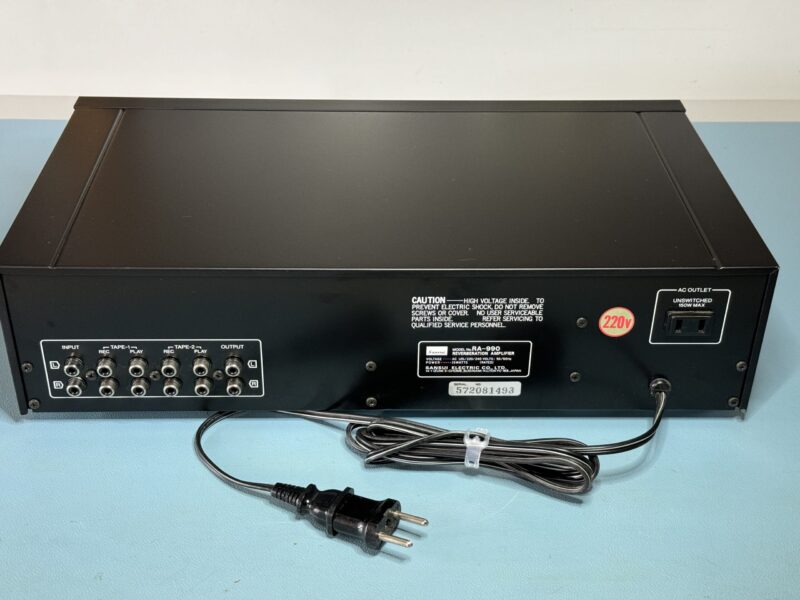 Sansui Hall-Verstärker RA-990 (1983). Selten und in Top Zustand. 12 Monate Garantie – Bild 5