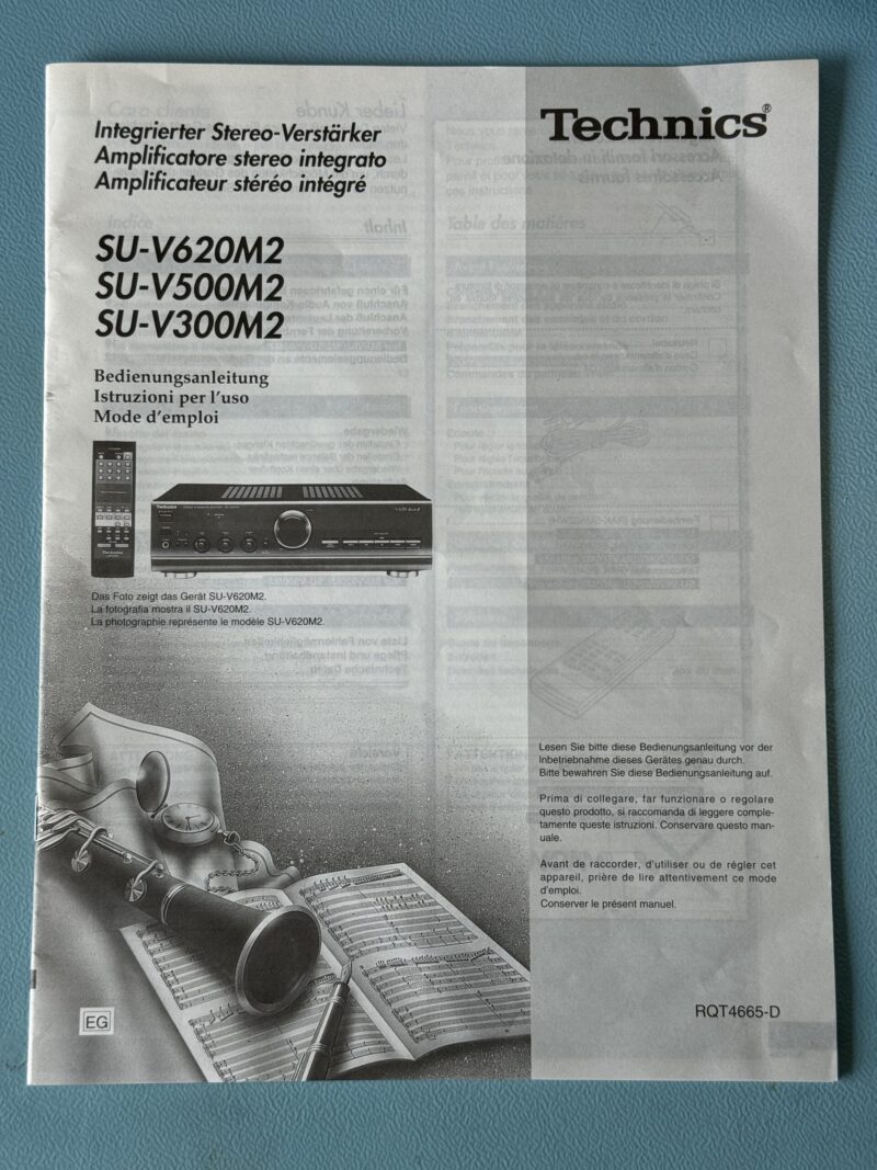 Technics SU-V500 Mk II mit Fernbedienung (12 Monate Garantie) – Bild 8