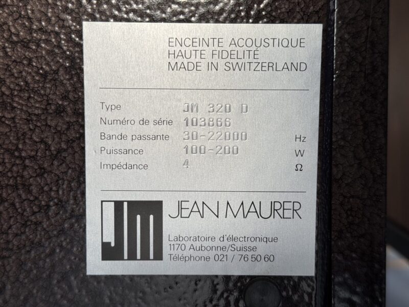 1 Paar Lautsprecher JEAN MAURER JM 320D – Bild 5