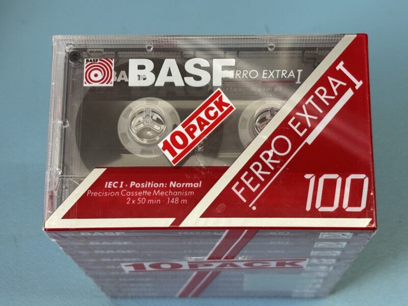 10er-Pack BASF Ferro Extra I 100. MC / Kassette / Tape. NEU und OVP. – Bild 5