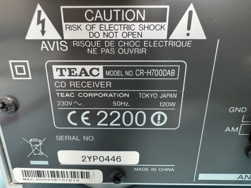 Netzwerk-CD-Receiver TEAC CR-H700DAB – Bild 12