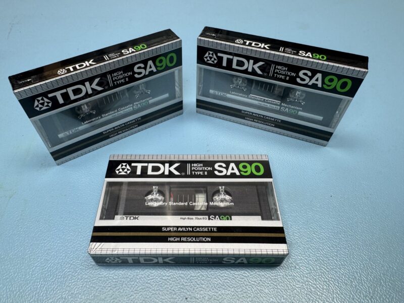 TDK SA90 (1983) - MC Kassette Tape NEU und OVP – Bild 1