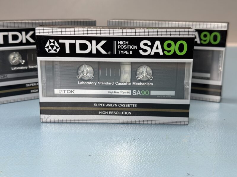 TDK SA90 (1983) - MC Kassette Tape NEU und OVP