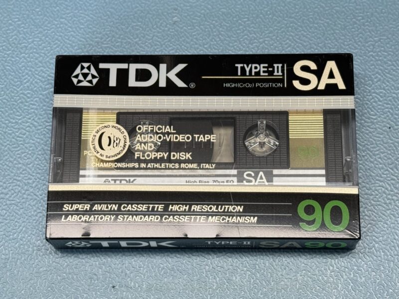 TDK SA90 (1986) - Second World Championship in Athletics – Bild 1