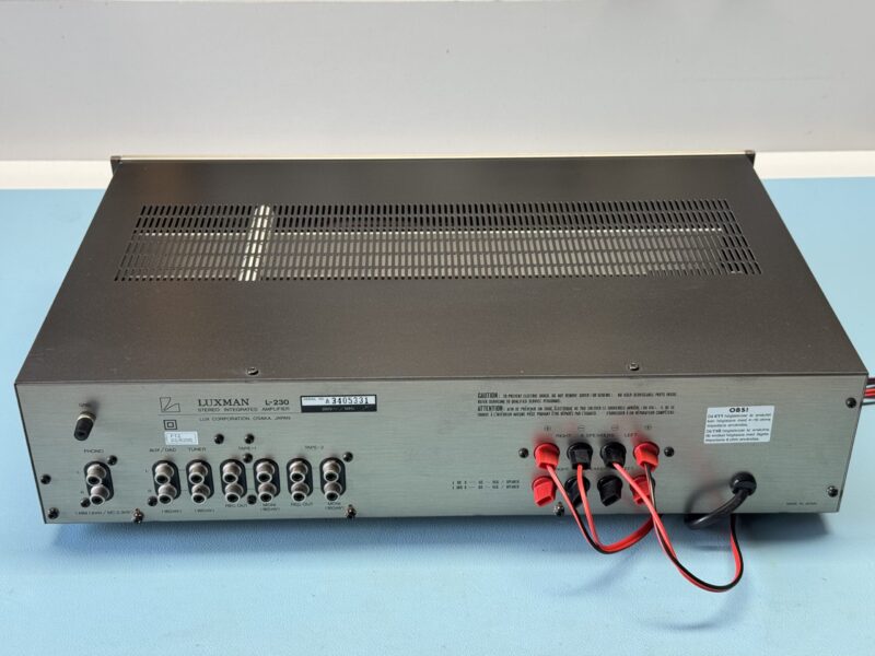 Vollverstärker LUXMAN L-230 mit Tuner T-230 – Bild 6