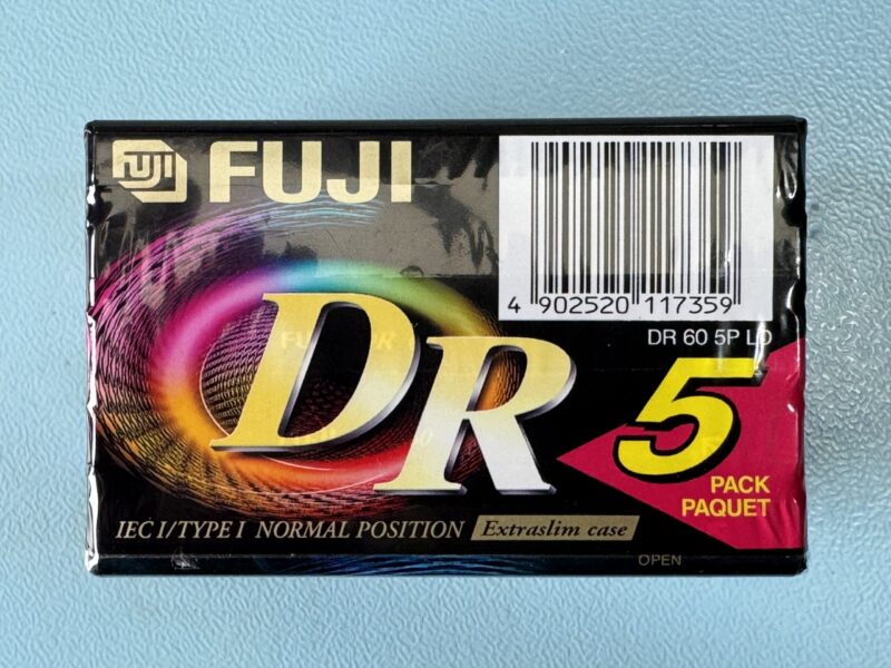 5er-Pack FUJI DR 60 D MC Kassette Tape NEU und OVP – Bild 2