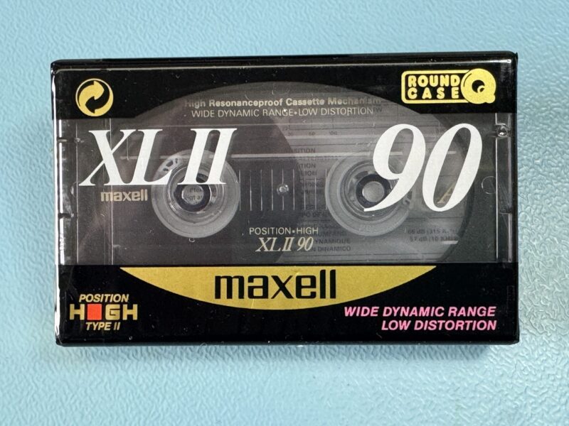 Maxell XL II 90 MC Kassette Tape NEU und OVP