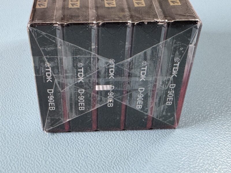 5er-Pack TDK D-90EB MC Kassette Tape NEU und OVP – Bild 1