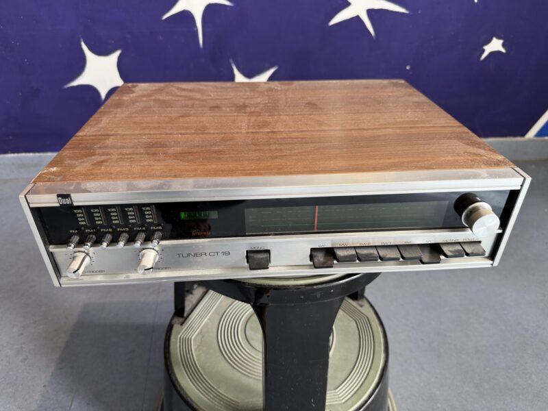 Bastlergerät: Tuner DUAL CT19 Nussbaum