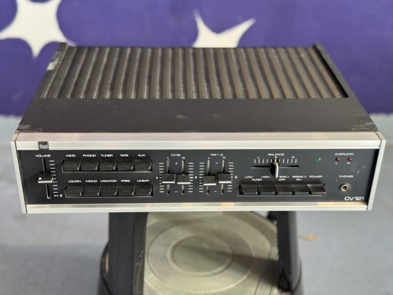 Bastlergerät: Verstärker DUAL CV 121-1 Schwarz