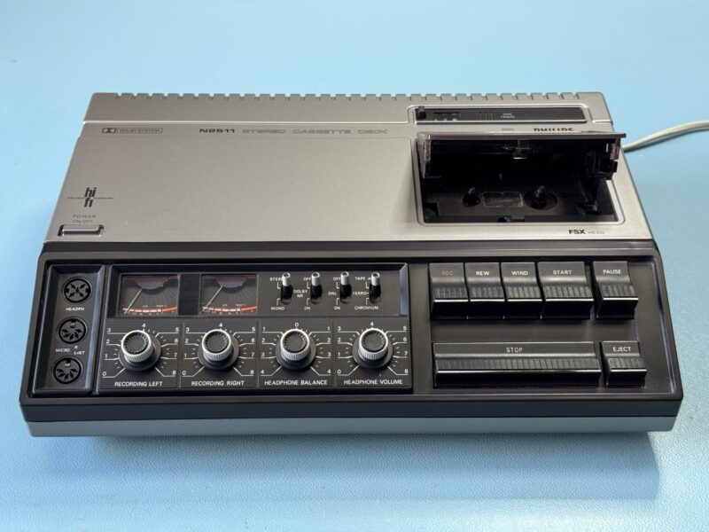 PHILIPS Stereo Cassette Deck N2511 (1976-1979) – Bild 2