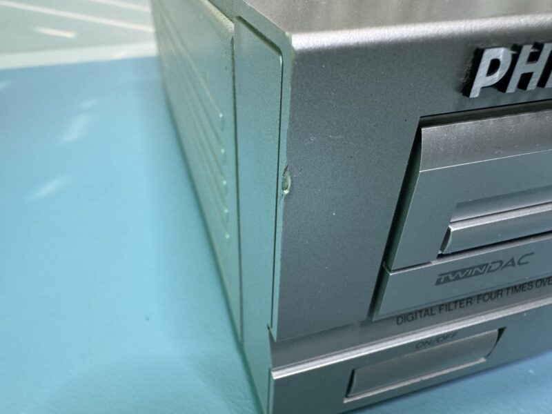 PHILIPS CD-Spieler CD 614 (Silber) mit Fernbedienung (1990) – Bild 5