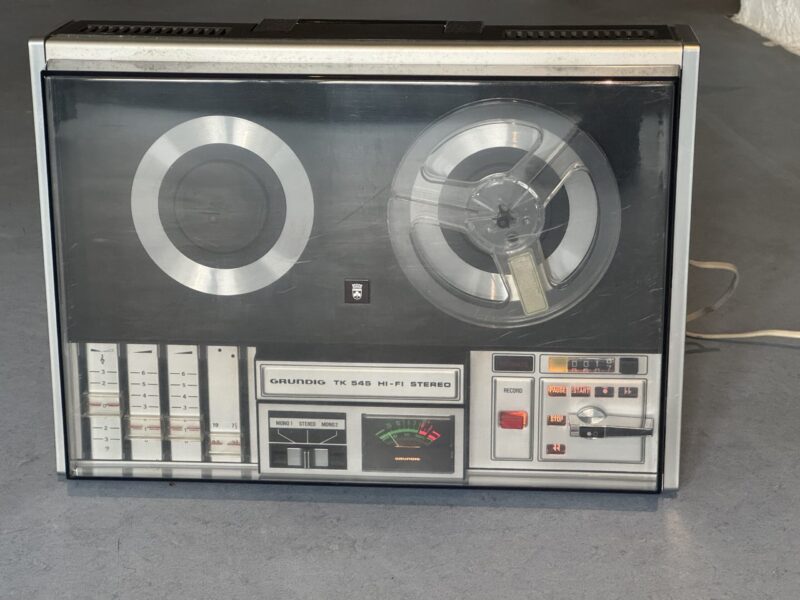 Bastlergerät: Tonbandgerät Grundig TK 545 – Bild 1
