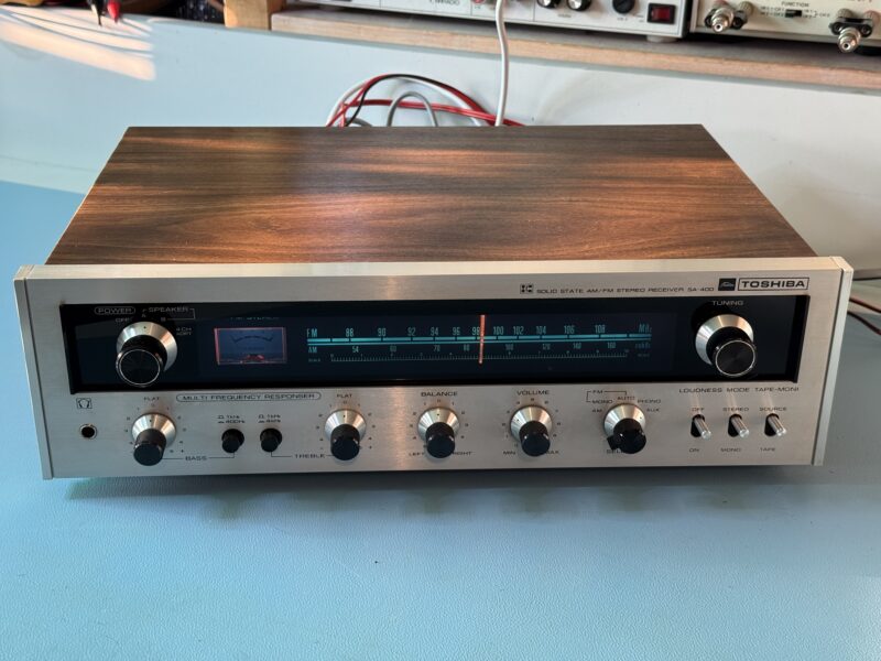 Vintage Receiver Toshiba SA-400 – Bild 9