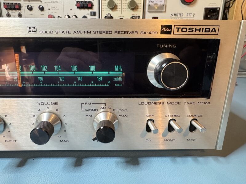 Vintage Receiver Toshiba SA-400 – Bild 4