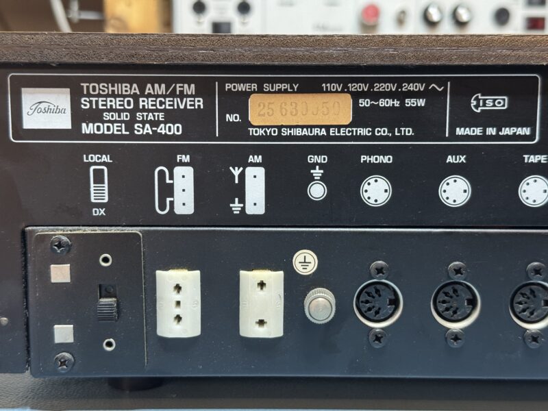 Vintage Receiver Toshiba SA-400 – Bild 7
