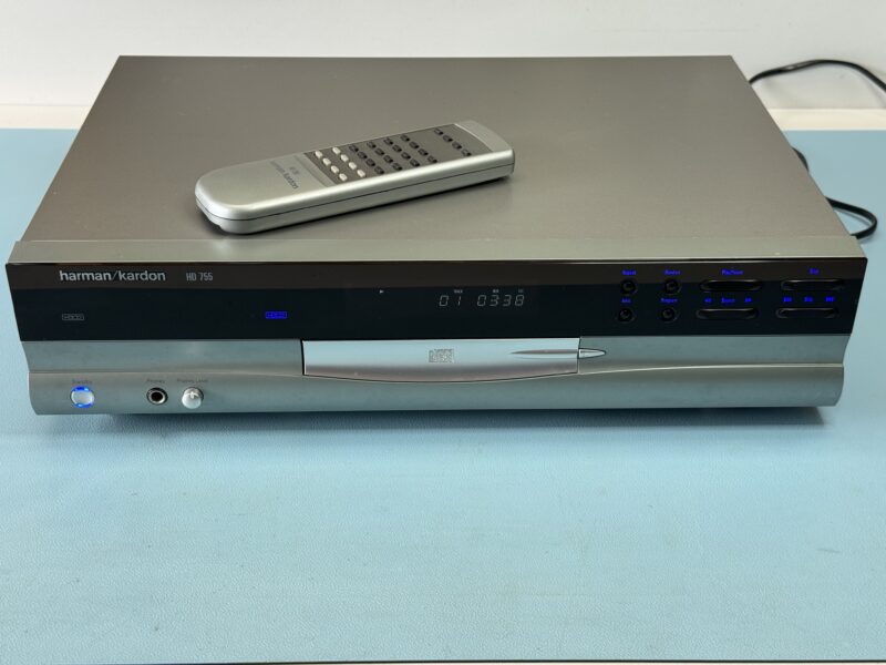 harman/kardon HD 755 - CD-Spieler mit Fernbedienung und Anleitung (2005) – Bild 1