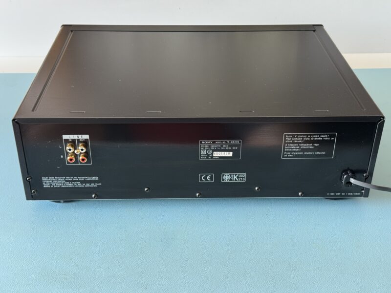 SONY TC-K6ES Stereo Cassette Deck – Bild 8