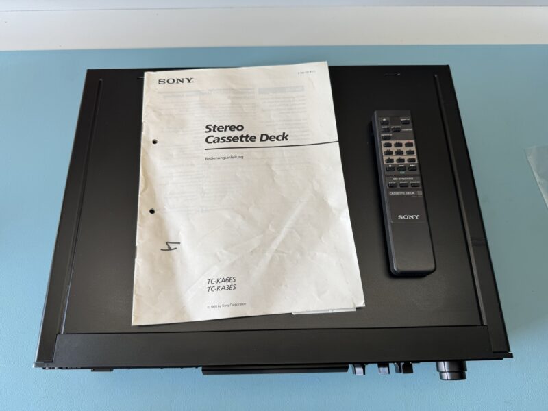 SONY TC-K6ES Stereo Cassette Deck – Bild 9
