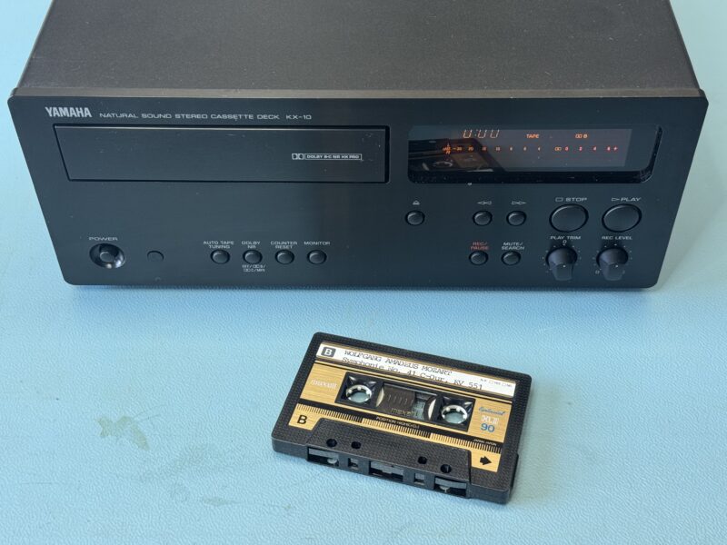 Yamaha KX-10   3-Kopf Kassettendeck – Bild 3