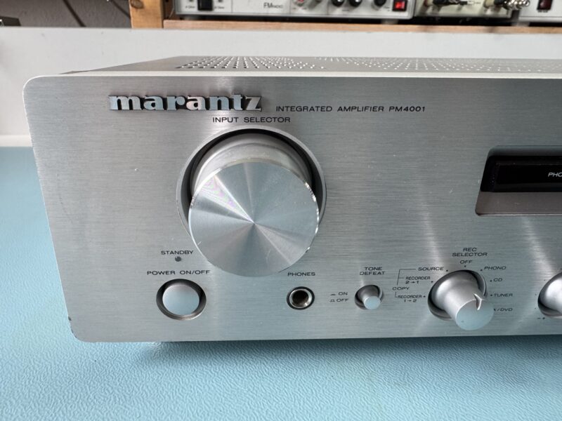 MARANTZ Vollverstärker PM-4001 silber – Bild 1
