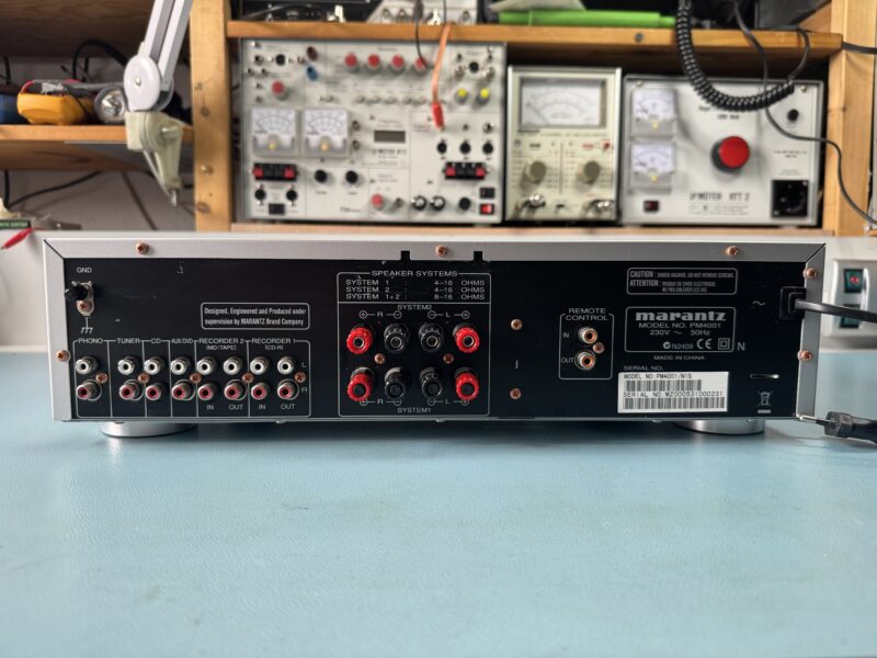 MARANTZ Vollverstärker PM-4001 silber – Bild 5