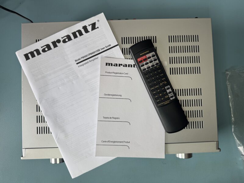 MARANTZ Vollverstärker PM-4001 silber – Bild 8