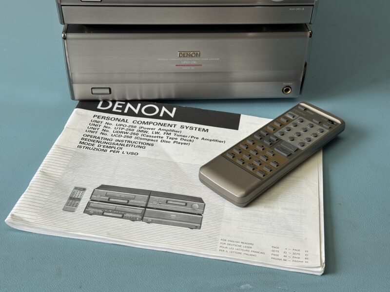 DENON D-250 Personal Component System – Bild 1