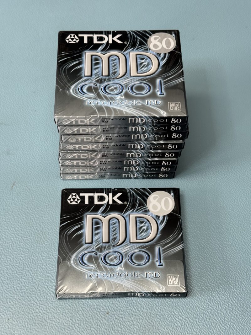 TDK md cool 80 - MiniDisk 9 Stück - NEU und OVP