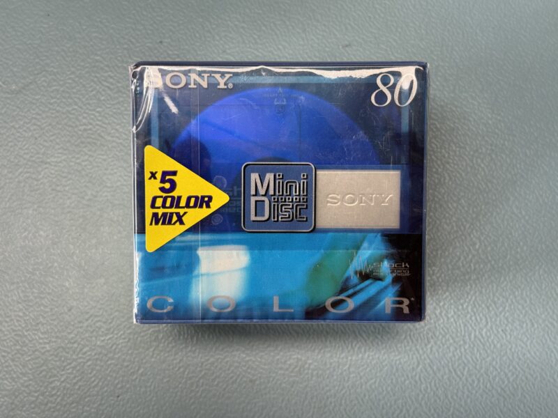 SONY  MD COLOR - MiniDisk -  5er Pack - NEU und OVP